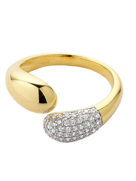 Vogue Damen Vergoldeter Ring