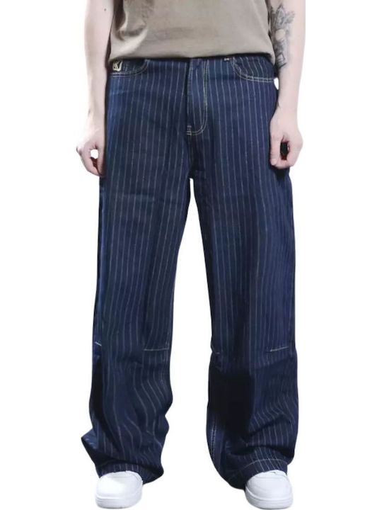 Karl Kani Men's Jeans Relaxed Baggy Fit Blue
