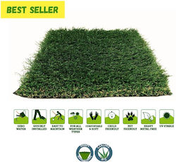 Synthetic Lawn Roll Iberian with 40 mm Pile Height and 2 m Length