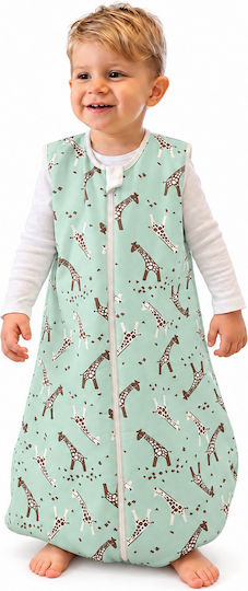 Kidizi Spring Sleeping Bag with Legs 1 Tog Green