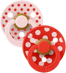 Bibs Rubber Pacifiers for 18+ Months 2 Pcs