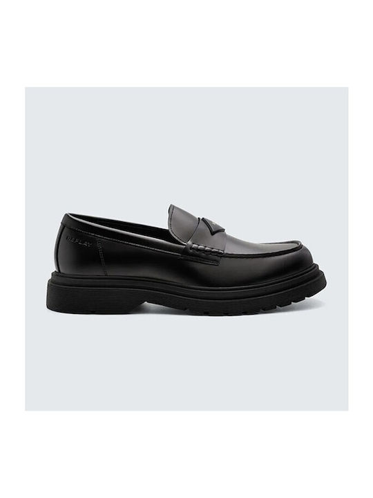 Pierce Men's Moccasins in Black Colour