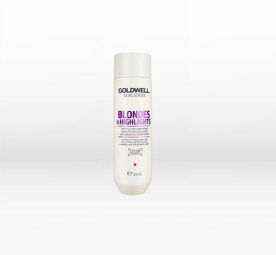 Goldwell Dualsenses Blonde & Highlights Неутрализиращ Жълтите Нюанси Балсам 50 ml