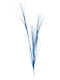 JK Home Decoration Χριστουγεννιάτικο Διακοσμητικό Κλαδί Γαλάζιο