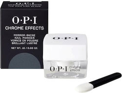 Opi Mirror Shine Chrome Powder Tin Man Can Glaze 1gr