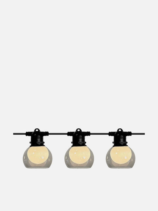 GBC Wasserdichte LED-Lichterkette IP44 8 m mit ...