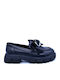 Anatomic Kids Black PU Leather Moccasins