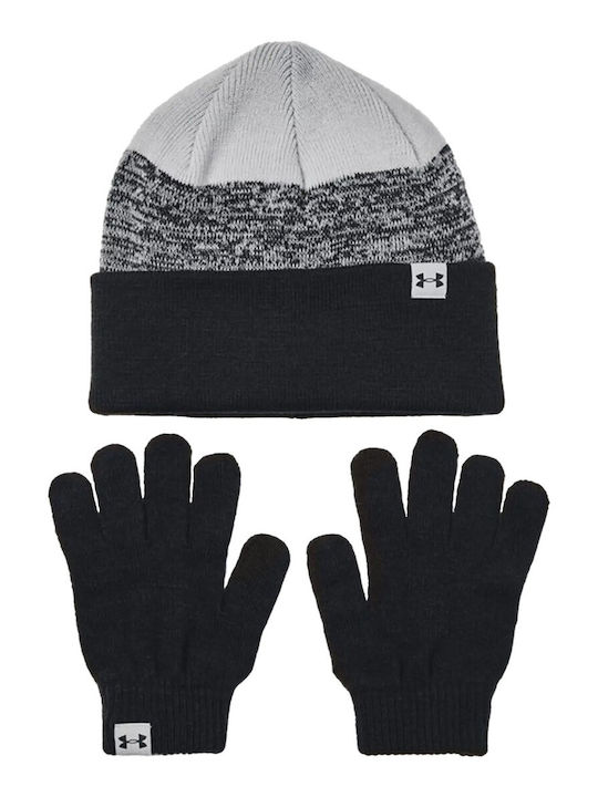Under Armour Kids’ Knitted Beanie and Gloves Se...