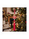 Grekas Handmade Hanging Clover Lucky Charm Red 26cm