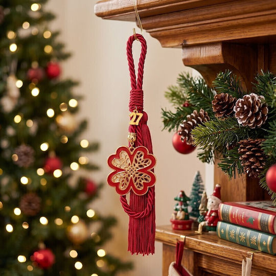 Grekas Handmade Hanging Clover Lucky Charm 25cm