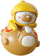 Giggles & Co Roly-Poly-Ritterrassel Anti-Stress Gelb – Kleines Partygeschenk