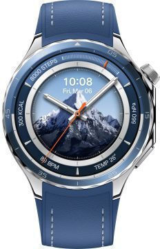 Oppo Watch X2 Titanium 46mm Αδιάβροχο με Παλμογράφο (Μπλε)