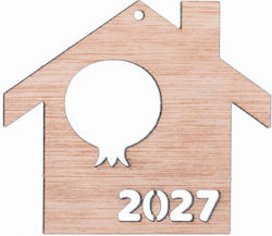 Ξύλινο Σπιτάκι 2027 9x8εκ Νβ275 Nv-25-1000-275