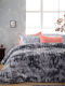 Palamaiki Double Sherpa Comforter 220x240 cm Roza Grey 880 GSM