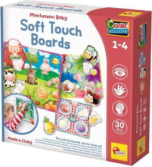 Lisciani Giochi Baby Soft Touch Boards Toy for 12+ Months