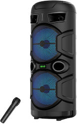 LTC Audio Тонколона за Караоке с Безжичен Микрофон и Светлинни Ефекти ZQS2806 Черна LTC Audio Тонколона за Караоке с Безжичен Микрофон и Светлинни Ефекти ZQS2806 Черна