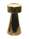 Marhome Ceramic Candle Holder in Gold 10x10x20 cm