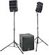 HELIOS2.1 Paar Aktiver PA-Lautsprecher 500 W mit 18"-Woofer
