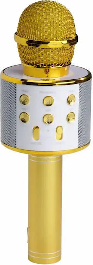 Μικρόφωνο Karaoke Ασύρματο KMS-20GMK2 1373835 Χρυσό