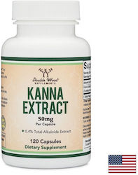 Double Wood Kanna 50 mg 120 capsule