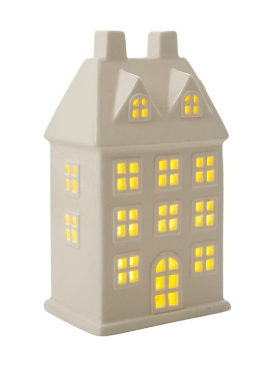 Zen Collection White Illuminated Christmas Decorative Figurine 17.6x9.7x7.3cm