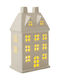 Zen Collection White Illuminated Christmas Decorative Figurine 17.6x9.7x7.3cm
