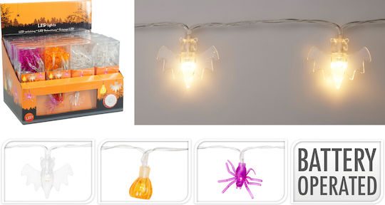 JK Home Décor LED-Girlande Halloween 3 Designs