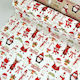 Cotton Fabric Christmas Feast 50cm X 5m T021225-50