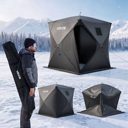 Vevor Изскачаща Черна Рибарска Палатка Vevor Изскачаща Черна Рибарска Палатка