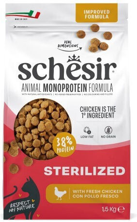 Sterilized Dry Food for Adult Neutered Cats with Chicken 1.5kg