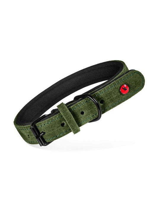 Zolux Zolux Comfort Leather Dog Collar 60 Cm/25 Mm Green