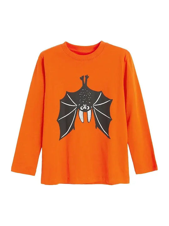 Kids Long-Sleeved Top Orange