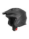 Aria Evo Black Matt Κράνος Μηχανής Jet ECE 22.06 με Sunvisor