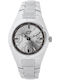 Chronotech Ceas Bărbați 39mm Baterie Cu Brățară Din Metal Argintie