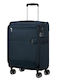 Samsonite Urbify Cabin Suitcase Navy Blue with 4 Wheels Height 55 cm