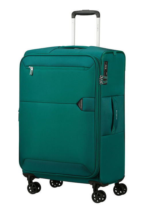 Samsonite Urbify Μεσαία Βαλίτσα Ταξιδίου Pine Green με 4 Ρόδες Ύψους 68εκ.