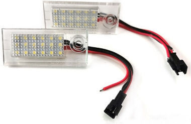 Led License Plate Light Set Compatible Audi A6 C5 Sedan 1997–2004 Smartic Model Sma-000493