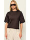 Niamey Damen-T-Shirt Schwarz
