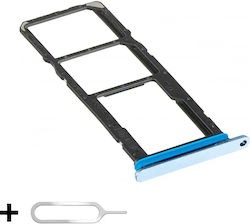 Sim Tray Holder Honor X5c Plus Microsd Card Slot + Sim Ejector Tool Included Blue