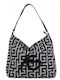 Black Fabric Women's Crossbody / Shoulder Bag