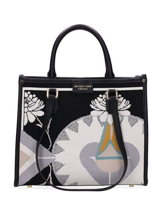 Leather Women's Black Tote Bag
