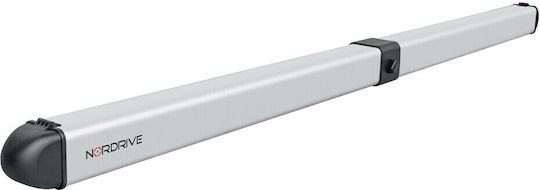 Nordrive – Aluminum Tube Carrier Van-tube 3000 322cm for Commercial Vans Waterproof with Lock & Mounting Brackets – 1 Piece L.n11041 L.n11041