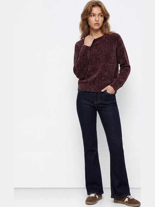 Damen Jeans Schlaghose