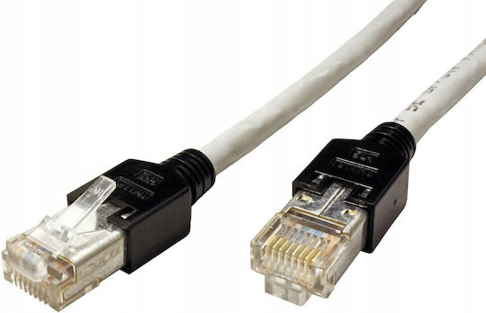 Draka SF/UTP Cat.5e (Gigabit) Ethernet Network Cable 1m Grey