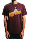 Stronger T-Shirt Burgunderrot