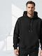 Black Hooded Sweatshirt