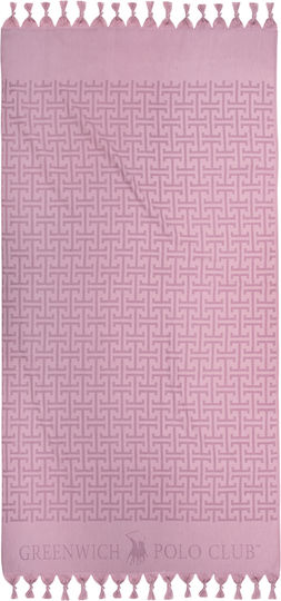 24home.gr Beach Towel Pink 170x90cm