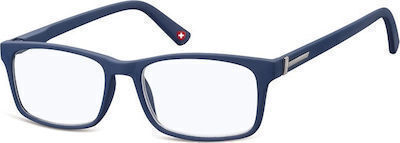 Montana Eyewear Reading Glasses +2.00 in Black Colour