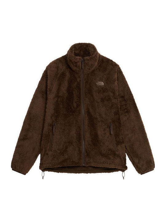 Osito Evolve Full Fleece Γυναικεία Ζακέτα με Φερμουάρ Dark Chestnut
