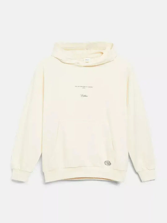 Kinder-Sweatshirt in Ecru